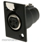 RS PRO Panel Mount XLR Connector