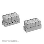 SMC 3 Port/Air Operated Valve Manifold Common Exhaust VV3PA