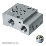 SMC 5 Port Solenoid Valve Plug Lead Type Base Mounted Manifold Bar Base Individual Wiring C Kit SS0755 Series