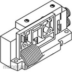 SMC Air Supply/Exhaust Block Assembly