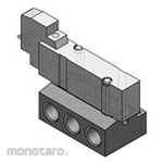 SMC Compatible With Secondary Batteries 5 Port Solenoid Valve Base Mounted/Single Unit 25A-S Series