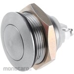APEM Pushbutton Switch 2 A @ 48 V Dc Momentary Panel Mount 1 Pole On / Off Switch