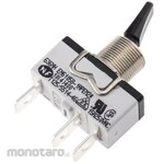 APEM Toggle Switch, Sp, Panel Mount, On-On, 636Nh/2