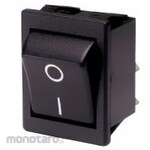 BULGIN Rocker Switch Double Pole Single Throw Dpst Illumination: None Cutout Width: 22.3Mm 2 Pieces Per Bag