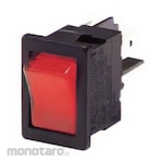 BULGIN Rocker Switch Single Pole Single Throw Spst Illumination: None Cutout Width: 12.9Mm 5 Pieces Per Bag
