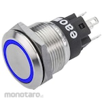 EAO Push Button Switch, Momentary, Panel Mount, Spdt, 82-5151.1124