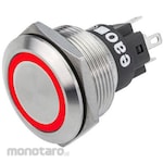 EAO Push Button Switch, Momentary, Panel Mount, Spdt, 82-6153.1113