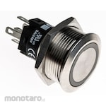 EAO Push Button Switch, Momentary, Panel Mount, Spdt, 82-6153.1133
