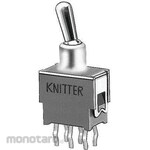 KNITTER-SWITCH Toggle Switch, Dpdt, Pcb, On-On, Ate2D