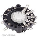 LORLIN Lorlin Board Rotary Switch 12 Pole Panel Mount