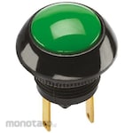 OTTO Otto Push Button Switch, Momentary, Panel Mount, Spdt, P9-513125W
