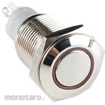 SPARKFUN Metal Pushbutton - Momentary 16Mm、 Red