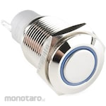 SPARKFUN Metal Pushbutton - Momentary 16Mm、Blue