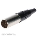 SWITCHCRAFT Switchcraft Xlr Connector Male 5 Pole Straight Cable Mount Ta5Mx Silver Plated