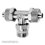 Camozzi Fitting Mod. 1431 Swivel Male Tee