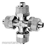 Camozzi Fittings Mod. 1600 Cross Connector