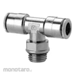 Camozzi Fittings Mod. 6432 Metric Swivel Male Tee Fitting Pneumatic