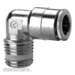 Camozzi Metric Fix Male Elbow Fitting Pneumatic Mod. S6500 (Sambungan Pneumatik)