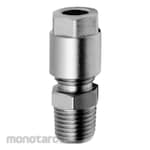 Camozzi Series 1000 BSPT Male Connector Fitting Pneumatic (Sambungan Pneumatik)
