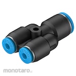FESTO Fitting Pneumatic Push-In Y-Connector QS Series (Sambungan Pneumatik)
