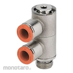Metalwork Dual Single Banjo Fitting RL50