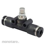 PISCO Fitting Pneumatic Throttle Valve Union Straight (Sambungan Pneumatik)