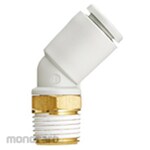 SMC Clean Series Metric Size One-touch Fittings 45° Male Elbow Sealant 10-KQ2K Series
