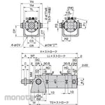 CKD Super Micro Cylinder SCM Basic (Single Rod) Base SCM-TA-25D Stroke 100