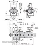 CKD Super Micro Cylinder SCM Basic (Single Rod) Base SCM-TA-63D Stroke 100