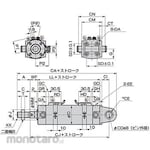 CKD Super Micro Cylinder SCM Basic Single Rod Base SCM-CA-63B Stroke 125