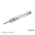 New-Era Standard Micro Cylinder, Inner Diameter Φ10mm, Stroke 100mm, Single-Acting Extrusion Type, with Horizontal Piping Mounting Screws, CS03R-10-NFS-100-M Series