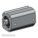 SMC Air Cylinder (CQ2) 25mm (Silinder Pneumatik)
