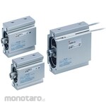 SMC CQU - Compact Cylinder Plate Type/Double Acting: Single Rod CQUB32