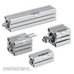 SMC Compact Cylinder Compact Type Double Acting Single Rod CQS Series CQSB16