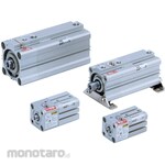 SMC Compact Cylinder with Lock Double Acting Single Rod with Auto Switch CDLQB40