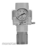 SMC Direct Acting Precision Regulator with Backflow Function Modular Type