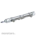 SMC Round Air Cylinder/Built-in Speed Controller Type Double Acting Single Rod CJ2Z Series