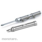 SMC Standard Air Cylinder Round/Non-Rotating Rod Type Single Acting Push Pull CJ2K-Z Series