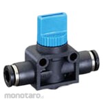 ESCO 6mmx6mm Open/Close Valve with Residual Pressure Exhaust Function