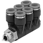 FESTO Quick relief valve fitting VFFG-T-F6-8 series