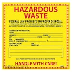 NMC Hazardous Waste Hazmat Label