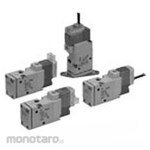 SMC 3 Port Pilot Solenoid Valve Rubber Seal Body Ported SYJ512 Series