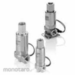 SMC 3 Port Solenoid Valve For Water And Air Compact Direct Operated Single Unit VDW250 Series