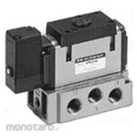 SMC 5 Port Pilot Operated Solenoid Valve Metal Seal Non Plug-in Conforming To CSA Standard 30-VFS Series