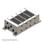 SMC 5 Port Solenoid Valve 5 Port Pilot Operated Solenoid Valve Manifold VV5FS2 Series