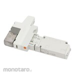 SMC 5 Port Solenoid Valve Base Mounted Plug-In Unit VQ1101 Series