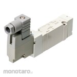 SMC 5 Port Solenoid Valve Base Mounted/Single Unit SY714 Series
