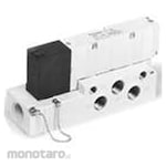 SMC 5 Port Solenoid Valve Plug-in Single Unit Base Mounted Valves VQC4201 Series