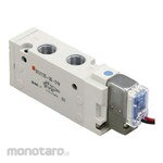 SMC 5 Port Solenoid Valve Rubber Seal Body Ported Single Valve SYJ7120 Series