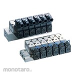 SMC 5 Port Solenoid Valve/Direct Acting Poppet Type/Body Ported Type VK3120 Series